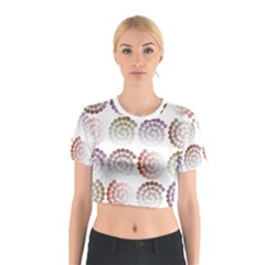 Zappwaits Artdesign Cotton Crop Top by zappwaits