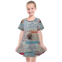 Concert Memorabilia  Kids  Smock Dress by StarvingArtisan