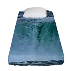 Niagara Falls Fitted Sheet (single Size) by Riverwoman