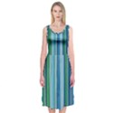 Painted Stripe Midi Sleeveless Dress View1