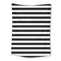 Black Stripes Medium Tapestry by snowwhitegirl