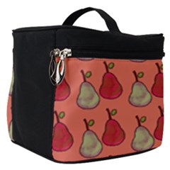 Pears Red Make Up Travel Bag (small) by snowwhitegirl