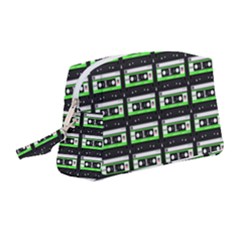 Green Cassette Wristlet Pouch Bag (medium) by snowwhitegirl