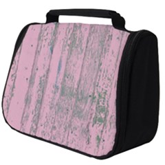 Old Pink Wood Wall Full Print Travel Pouch (big) by snowwhitegirl