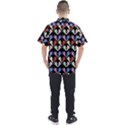 Colorful Cherubs Black Men s Short Sleeve Shirt View2