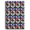 Colorful Cherubs Black 5.5  x 8.5  Notebook View1