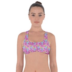 Paisley Pink Sundaes Got No Strings Sports Bra by snowwhitegirl