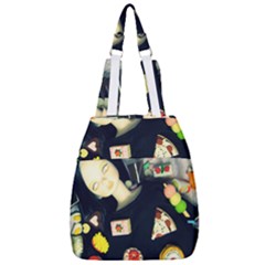 Food Center Zip Backpack by snowwhitegirl