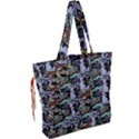 Comic Books Pattern Drawstring Tote Bag View2