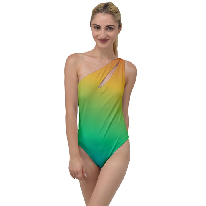 Sunburnt Splash To One Side Swimsuit