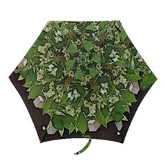 Garden Of The Phoenix  Mini Folding Umbrellas by Riverwoman