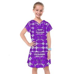 Happy  Day Valentines Every Day Kids  Drop Waist Dress by pepitasart