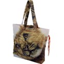 Lion Cub Drawstring Tote Bag View1