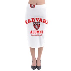 Harvard Alumni Just Kidding Midi Pencil Skirt by Sudhe