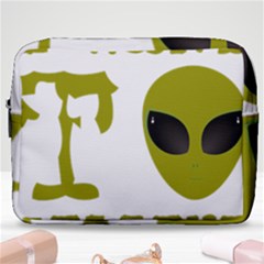 I Want To Believe Make Up Pouch (large) by Sudhe