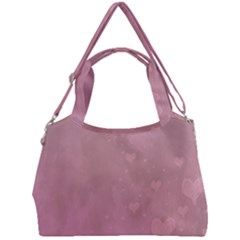 Lovely Hearts Double Compartment Shoulder Bag by lucia