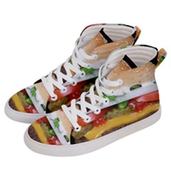 Abstract Barbeque Bbq Beauty Beef Women s Hi-top Skate Sneakers by Sudhe