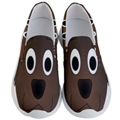 Dog Pup Animal Canine Brown Pet Men s Lightweight Slip Ons by Sudhe