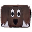 Dog Pup Animal Canine Brown Pet Make Up Pouch (Large) View2