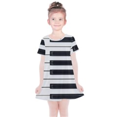 Keybord Piano Kids  Simple Cotton Dress by Sudhe