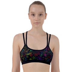 Falling Hearts  Line Them Up Sports Bra by LoolyElzayat