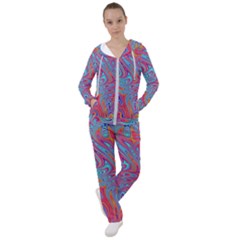 Fractal Bright Fantasy Design Women s Tracksuit by Sudhe