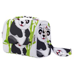 Giant Panda Bear Satchel Shoulder Bag by Sudhe