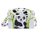 Giant Panda Bear Satchel Shoulder Bag View3