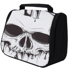 Skull Knife Euclidean Vector Skull Sword Inserted Full Print Travel Pouch (big) by Sudhe