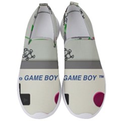 Game Boy White Men s Slip On Sneakers by Sudhe