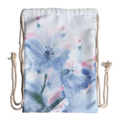 Ceanothus Wind Drawstring Bag (large) by tangdynasty