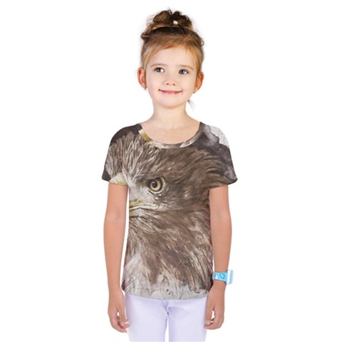 Sea Eagle Raptor Nature Predator Kids  One Piece Tee by Pakrebo