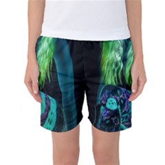 Digital Art Woman Body Part Photo Women s Basketball Shorts by dflcprintsclothing