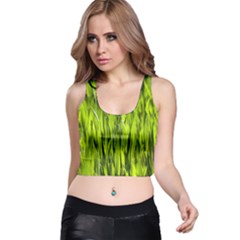 Agricultural Field   Racer Back Crop Top by rsooll