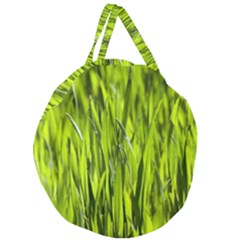 Agricultural Field   Giant Round Zipper Tote by rsooll