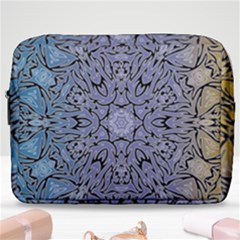 Tile Design Art Mosaic Pattern Make Up Pouch (large) by Pakrebo