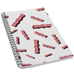 Funny Bacon Slices Pattern Infidel Red Meat 5 5  X 8 5  Notebook by genx