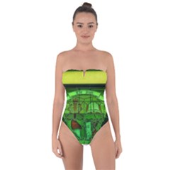 Dublin Scioto Irish Window Tie Back One Piece Swimsuit by Riverwoman