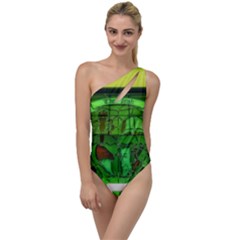 Dublin Scioto Irish Window To One Side Swimsuit by Riverwoman