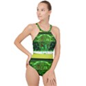 Dublin Scioto Irish Window High Neck One Piece Swimsuit View1