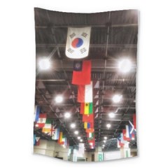 Flags Of Dublin Scioto Large Tapestry by Riverwoman