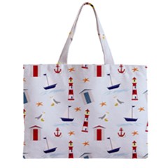 Thème Marin - Sea Zipper Mini Tote Bag by alllovelyideas