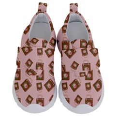 Shopping Bag Pattern Pink Kids  Velcro No Lace Shoes by snowwhitegirl