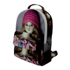 Cute In Pink Flap Pocket Backpack (large) by snowwhitegirl