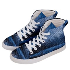 Mountain Glass Men s Hi-top Skate Sneakers by snowwhitegirl