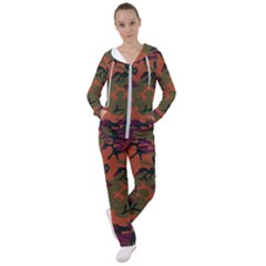 Camouflage Orange Women s Tracksuit by snowwhitegirl