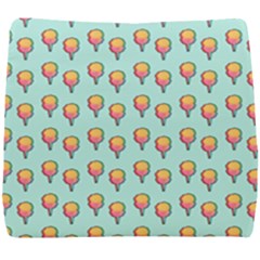 Cotton Candy Pattern Aqua 3d Seat Cushion by snowwhitegirl