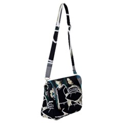 Dolls In Living Room Shoulder Bag With Back Zipper by snowwhitegirl