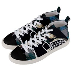 Dolls In Living Room Men s Mid-top Canvas Sneakers by snowwhitegirl