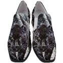 Panther Slip On Heel Loafers View1